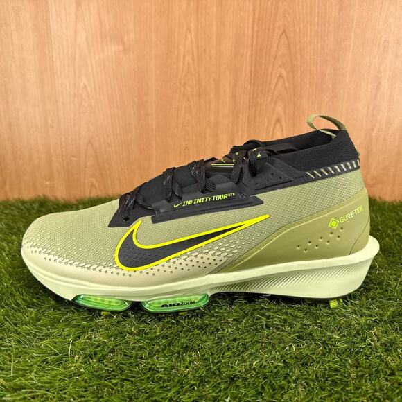 Nike Infinity Tour 2 GORE-TEX Dusty Olive Volt Golf Shoes FV4897-300 Men\'s Sz 13 main image 7
